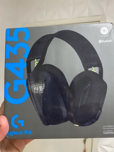 Fone gamer headset logitech g435 original 