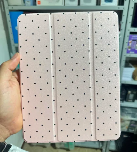 Capa de Proteção para iPad 10 e 11 - Rosa em Poá