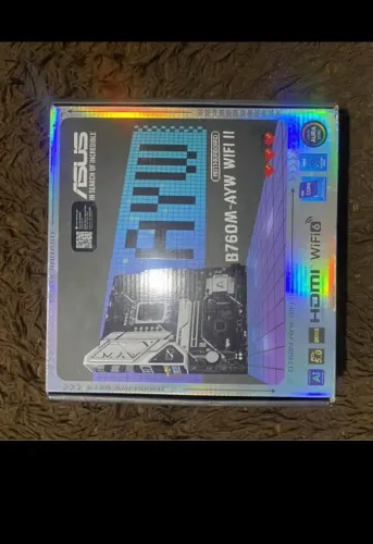 Placa mãe zerada na caixa completa