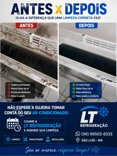 Limpeza instalação e manutenção ar condicionado 
