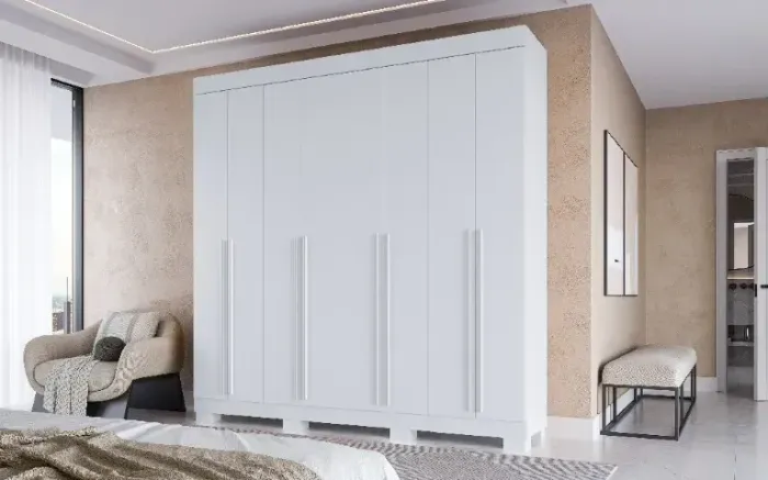 Guarda Roupa Stella 8 Portas, 100% MDF - ACP