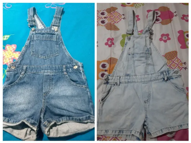 Vende-se jardineira tamanho 6 e 10 e 12