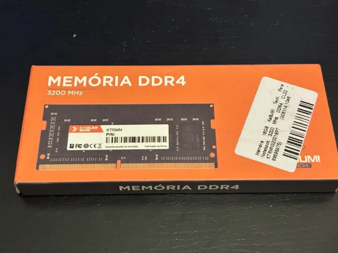 Memoria ram DDR4 - 16gb - 3200mhz
