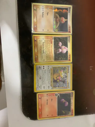 4 Cartas da Yuka Mori Vintage