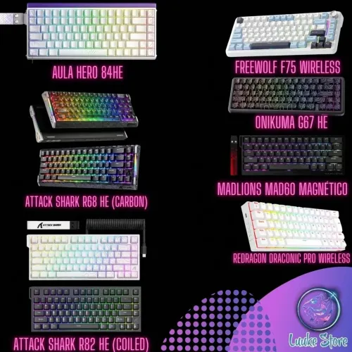 Teclado Magnético - Gamer