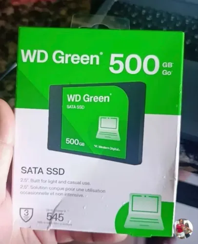 CARTÃO SSD WD GREEN 500GB para PC e NOTEBOOK 