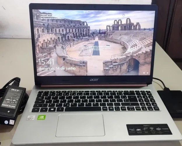 Notebook Acer aspire 5, i5, 10° Geração com placa de vídeo integrada NVIDEA Mx250