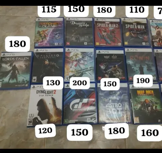 Jogos PS5 (leia a descrição)