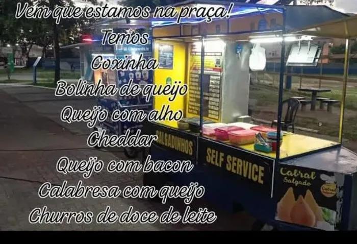 Barraca de Salgados Completa com Reboque - Pronta para Trabalhar