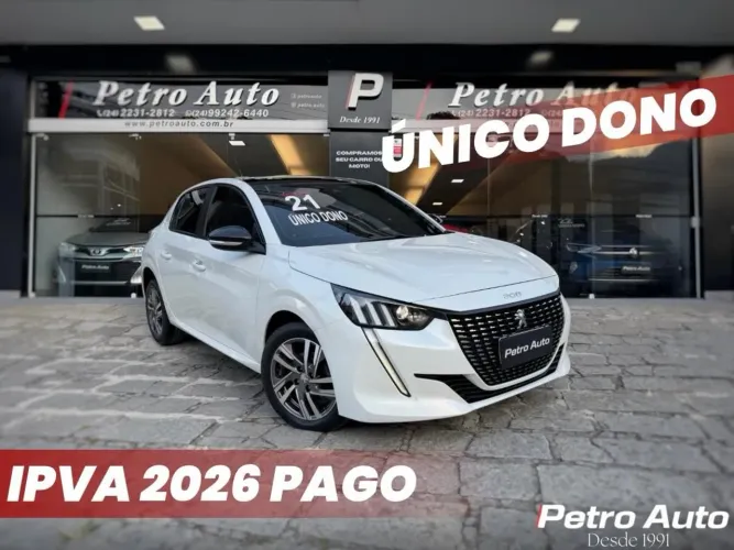 Peugeot 208 Griffe 1.6 Flex 16V 5P Aut. 2021