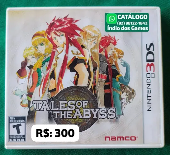 Tales Of The Abyss = R$: 300