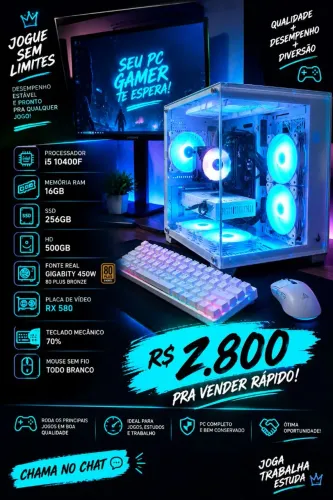 ? CPU GAMER COMPLETO