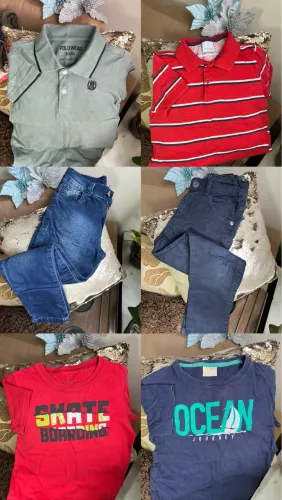 Lote menino 8 anos