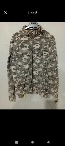 Jaqueta Camuflada Bad Boy NÃO FAÇO OLX PLAY