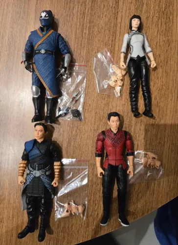 LOTE SHANG CHI MARVEL LEGENDS