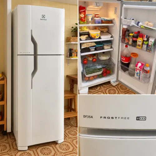 Geladeira Electrolux DF35A Frost Free 261L - Funcionando Perfeitamente