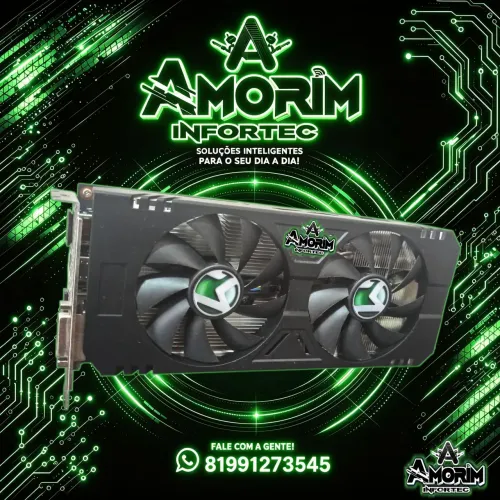 PLACA DE VIDEO RX580 8GB 2048SP - 256BITS - MAXSUN
