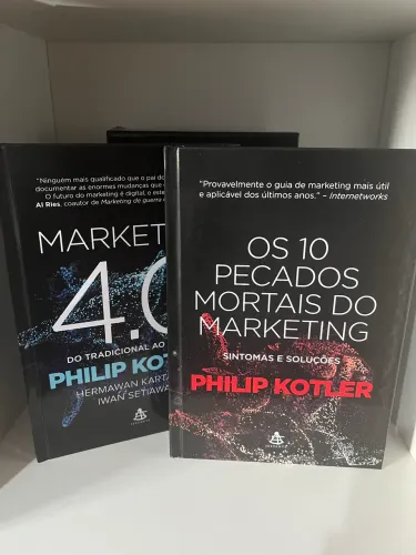     Box Philip Kotler - Marketing 4.0 + 10 Pecados (Completo)