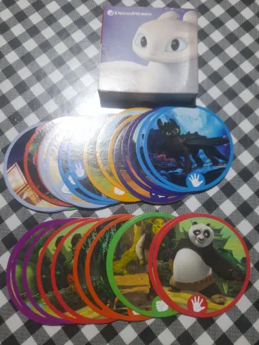 Cards Dreamworks McDonalds 2022 completo