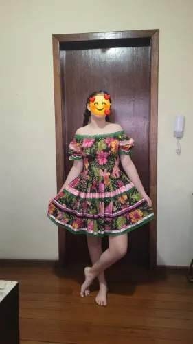 Vestido Junino de quadrilha