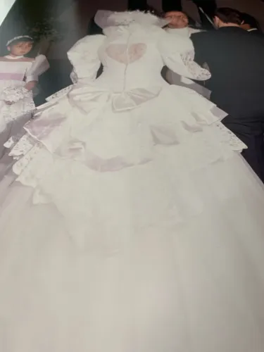 Vestido de Noiva anos 90