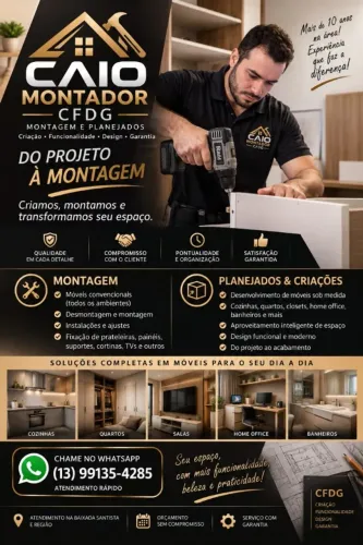 Móveis Planejados Sob Medida e Montagens de Móveis