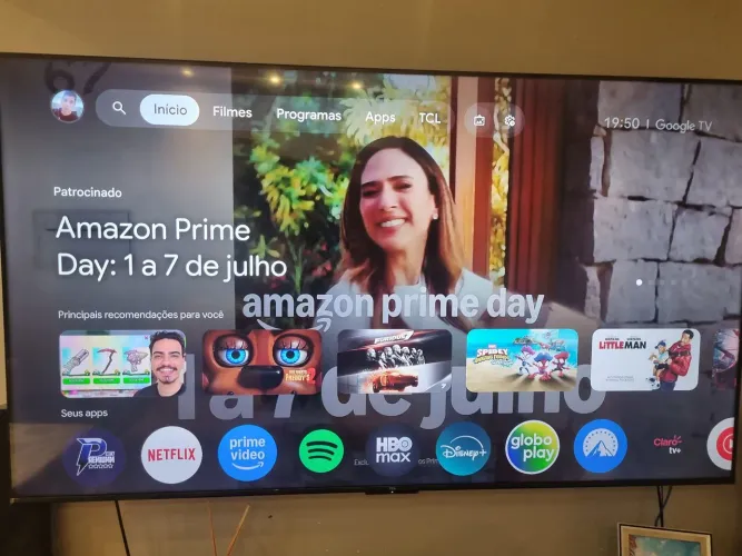 Tv android tcl 65 polegadas 4k