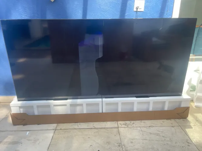 TV LG 86 polegada - defeito de transporte