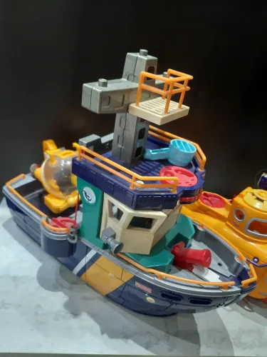 Navio Imaginext Fisher Price Completo
