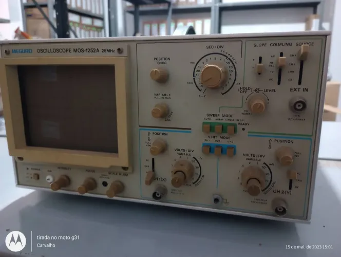 Osciloscópio traco duplo