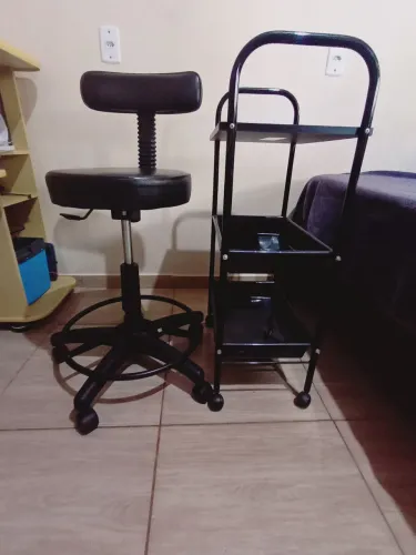 Kit mocho e carrinho para Estética