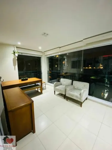 Apartamento 72m² 2 dormitórios Varanda Gourmet na Rua das Flechas