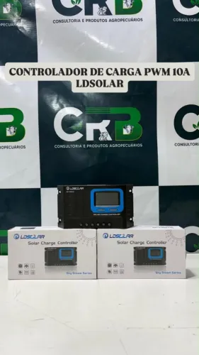 Controlador de Carga PWM 10 amp e 20 amp