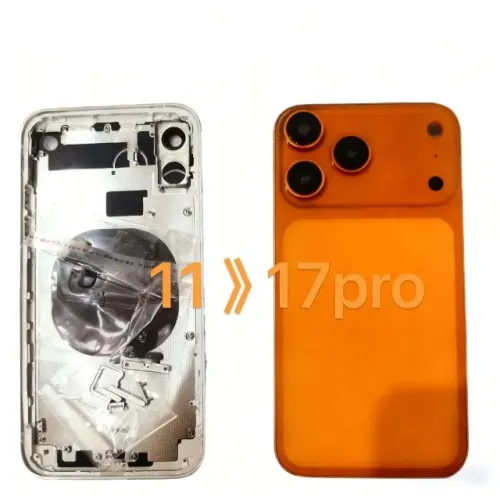 Visual iPhone 17 PRO no iPhone 11 - carcaça + instalação