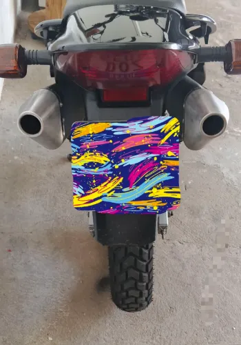 Escapamento da XRE   duplo fortuna com adaptador para falcon( aceito troca)!