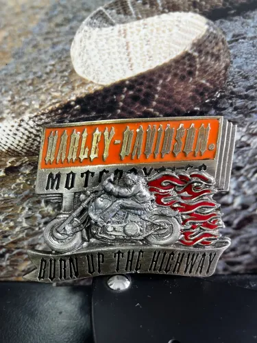 Fivela Harley Davidson original anos 90