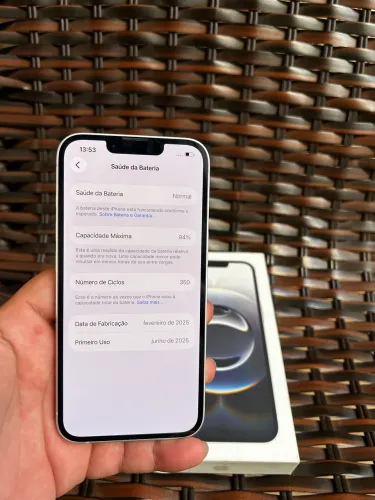 iPhone 16e 128Gb na garantia Apple 