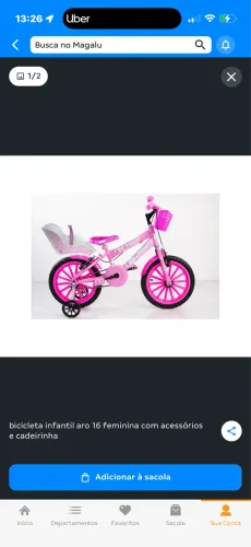 Bicicleta aro 16