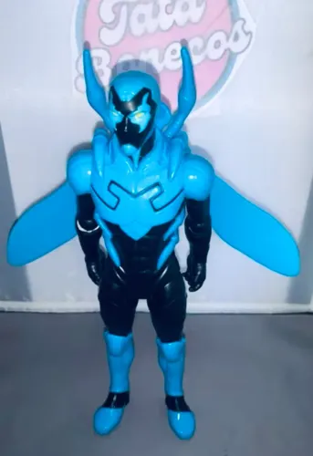 Boneco besouro azul semi novo 30 cm Dc comics