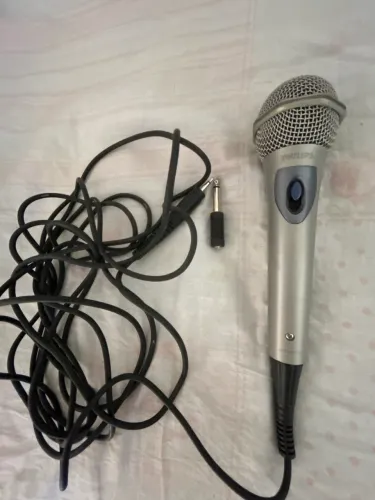 Microfone usado Phillips perfeito 