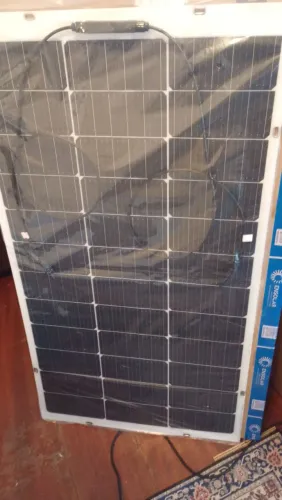 Sistema fotovoltaico 120w completo
