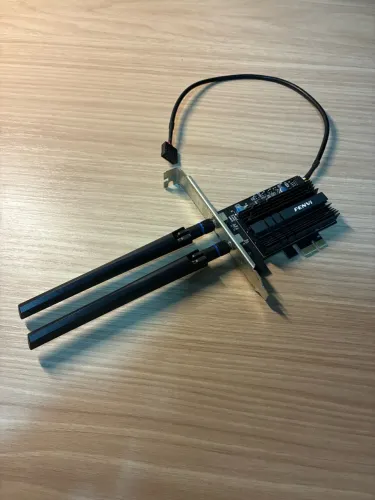 Placa de rede wi-fi bluetooth fenvi fv-ax3000 pcie