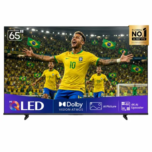 Smart TV Hisense 65 Polegadas QLED Q6 Séries Novas Lacrada