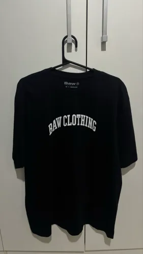 Camiseta BAW Clothing Athletic Logo Preta