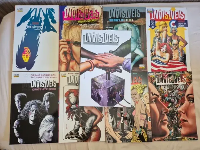 Os Invisíveis Coleção completa + Box