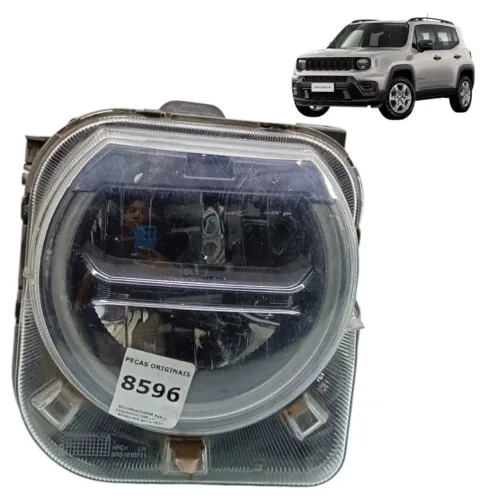 *RECONDICIONAR Farol ESQUERDO COM LED Jeep Renegade 2023/2024
