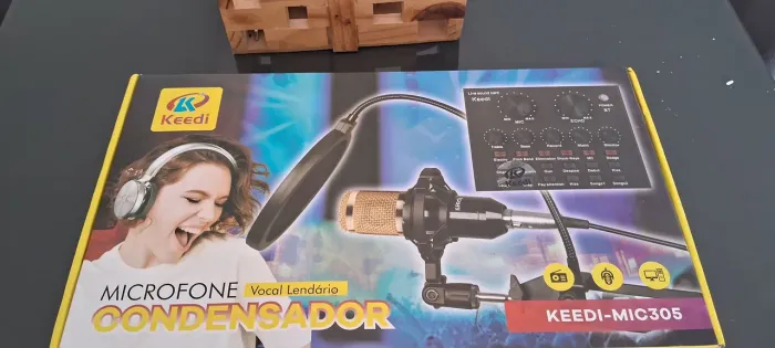 Microfone condensador