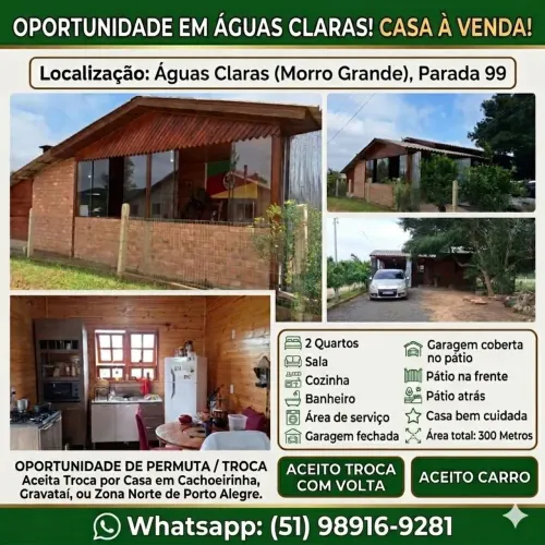 Sítio em Águas Claras - Aceito Troca