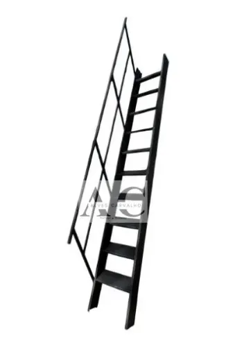 Escadas Reta de Ferro 3,5m x 60cm  Novo de Fabrica 