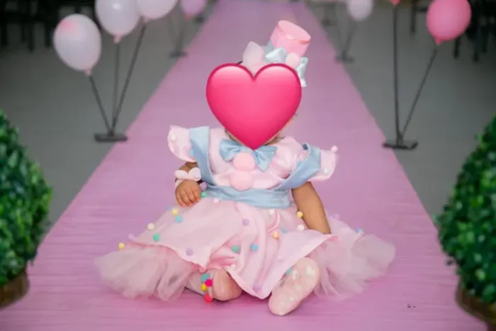 Vestido tema circo